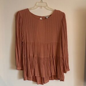 American Eagle Outfitters Terracotta Blouse